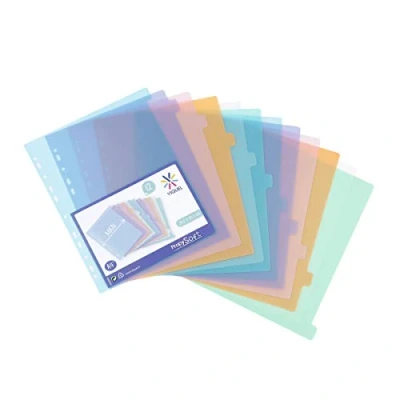Immagine di Viquel Propysoft Divisori formato A4, confezione da 12