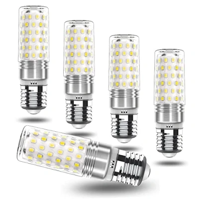 Immagine di E27 LED Bianco Feddo 6000K 7W, Lampade a bulbo, lampadine Edison vite risparmio energetico sostituiscono 60W 80W incandescenza, AC 175V 265V, 760LM, non dimmerabile, 5 Pack