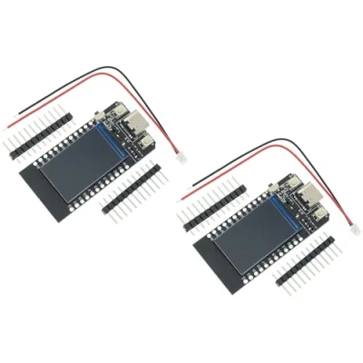 Immagine di TECNOULAB 2 pz T Display ESP32 Scheda di sviluppo LCD da 1,14 pollici 16 MB CH9102F Modulo WiFi BT