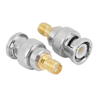 Immagine di Walfront 2 Pack Femmina a SMA Maschio Adattatore Connettore Coassiale RF Test Prestazioni Perfetta