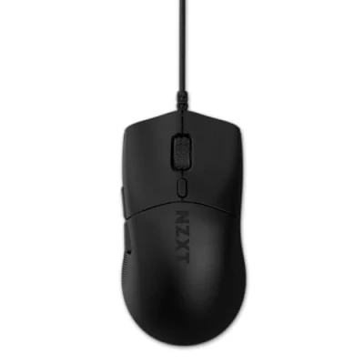 Immagine di NZXT Lift 2 Symm Mouse gaming con cavo simmetrico leggero Design 58 g Polling rate 8K Switch ottici Sensore ottico 26K DPI Piedini 100% PTFE Nero