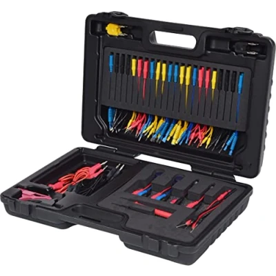Immagine di KS Tools 150.0950 Kit di cavi prova e misurazione per diagnosi master 12/24 V, 92 pz