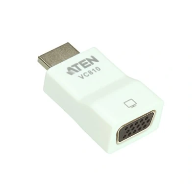 Immagine di ATEN VC810 AT HDMI / VGA Adattatore [1x Spina 1x Presa VGA] Grigio 0 m