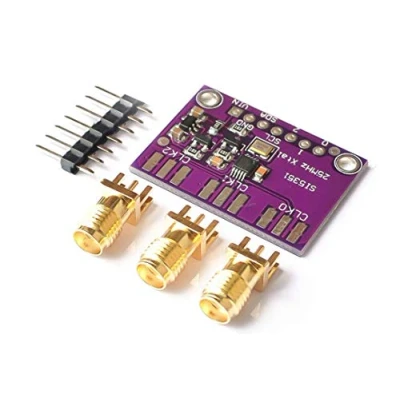 Immagine di ICQUANZX CJMCU 5351 Si5351A Si5351 I2C 25MHZ Controller Clock Generator Breakout Board da 8KHz a 160MHz 3 5VDC per Arduino