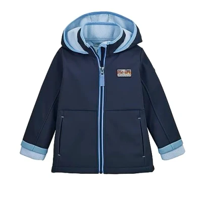 Immagine di first instinct by killtec FIOS 59 MNS SFTSHLL JCKT, Giacca softshell/giacca outdoor con cappuccio Bambini unisex, dark blue,