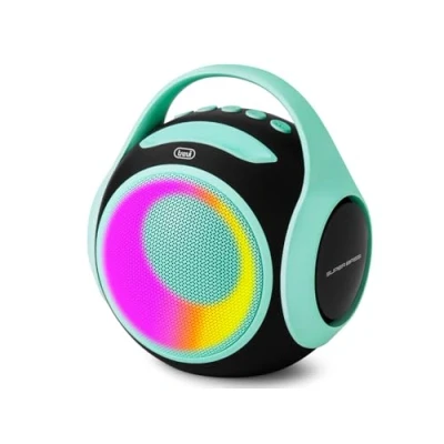 Immagine di Trevi XR 8A 202 Speaker Portatile 20W, Cassa Wireless con Funzione TWS, Presa USB, Micro SD, Batteria Integrata, Turchese