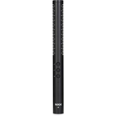 Immagine di RØDE NTG4 Microfono a Condensatore Supercardioide Versatile con Boost ad Alta Frequenza Commutabile, Filtro Passa Alto e Pad per Registrazione in Location, Foley Voice Overs