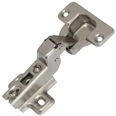 Immagine di AERZETIX C41038 Set di 4 cerniere invisibili apertura 110 per porte semi applicate a mezza rivestimento foro montaggio ⌀35mm mobili, cucina, armadi