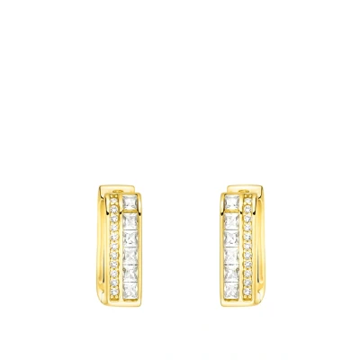 Immagine di SOFIA MILANI Orecchini da Donna in Argento 925 Placcati Oro e con Pietra Zircone Creoli a E2604
