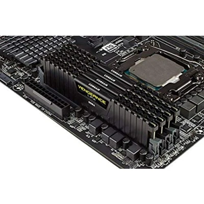 Immagine di Corsair Vengeance LPX Memorie per Desktop a Elevate Prestazioni, 32 GB (4 X 8 GB), DDR4, 3200 MHz, C16 XMP 2.0, Nero