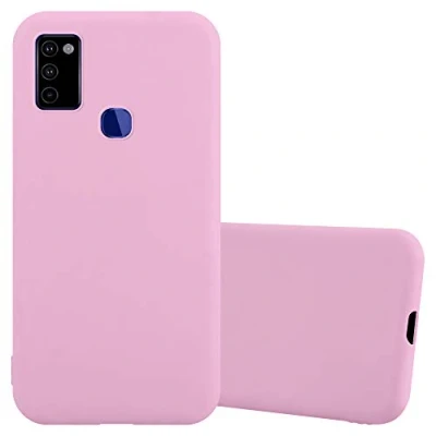 Immagine di Cadorabo Custodia per Samsung Galaxy M51 US Version in CANDY ROSA Morbida Cover Protettiva Sottile di Silicone TPU con Bordo Protezione Ultra Slim Case Antiurto Gel Back Bumper Guscio