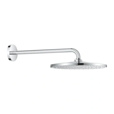Immagine di Grohe 26557000 Rainshower Mono Set Soffione Doccia a Parete Sporgenza, 1 Getto, Cromo, Tondo