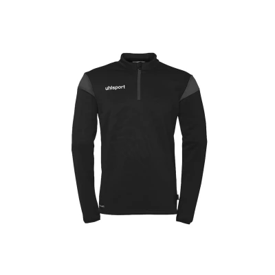 Immagine di uhlsport Squad 27 1/4 Zip Top Pullover Unisex, Schwarz/Anthra,