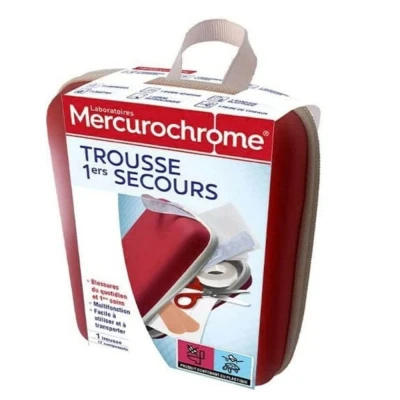 Immagine di MERCUROCHROME Kit 1 Soccorso Lesioni quotidiane e cura 17 componenti Multifunzione