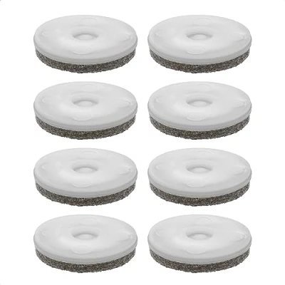 Immagine di WAGNER QuickClick® inserti di feltrini ricambio I Set da 8 sostituibili feltro lana ULTRASOFT diametro Ø 50 mm per base Fatto in DE 15833500