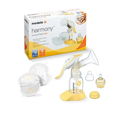 Immagine di Medela Manual breast Pump Harmony (incl. Calma One way feed pads)