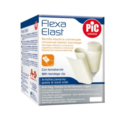 Immagine di Flexa Elast 15cm x 4.5m Benda Elastica Bianca PIC