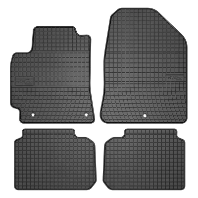 Immagine di FROGUM 547235 Set tappetino Gomma anteriore e posteriore 4 nero