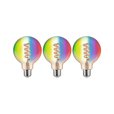 Immagine di Paulmann Lampadina LED ERP: G (A G) E27 6.3 W RGBW