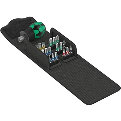 Immagine di Wera Kompakt Stubby 1 05057471001 Kit inserti 19 parti 1/4 (6.3 mm)