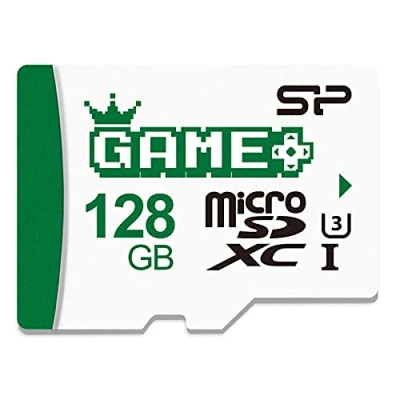 Immagine di Silicon Power 128GB SDXC Micro SD Card Gaming Memory with Adapter Compatible Nintendo Switch