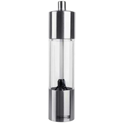 Immagine di FMprofessional 22525 Macinasale, macinapepe, Acciaio Inossidabile, Argento