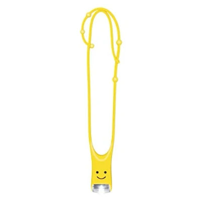 Immagine di moses. Lese Buddy Das luce da lettura per bambini Lampada multifunzione in giallo Torcia a tracolla silicone 26207