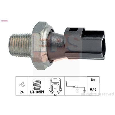 Immagine di EPS 1.800.156 Bulbo Pressione Olio 1/4 18NPT 0,4bar Made in Italy OE Equivalent