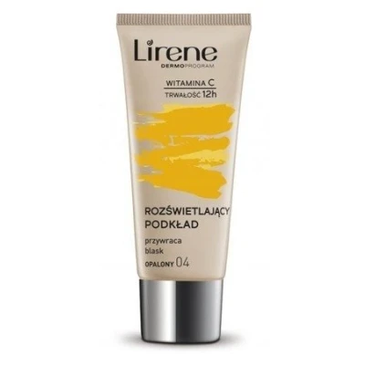 Immagine di Lirene Fondotinta luminosa 04 abbronzata con vitamina Duo C 30 ml Data di scadenza lunga!