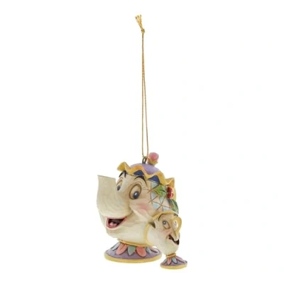 Immagine di Enesco Sospensione Mrs Potts &amp; Chip, PVC, Multicolore, 4x3x6.5 cm