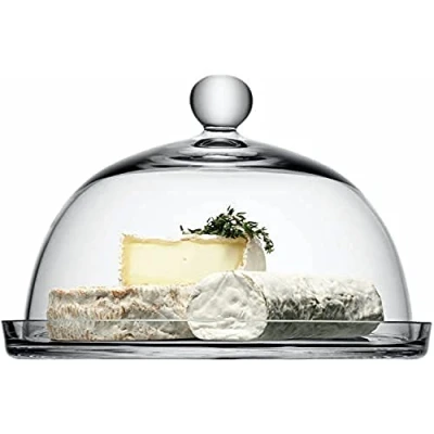 Immagine di LSA VI02 Vienna, vassoio con coperchio, diametro della base: 25 cm, del coperchio: 22.5 altezza: 18 Trasparente