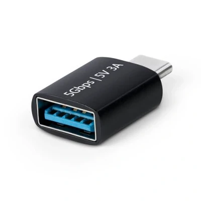 Immagine di StarTech Adattatore da USB C ad A (USB C, 1 Porti), Docking station + Hub USB, Nero