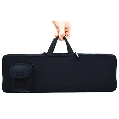 Immagine di Orchidtent Neoprene Custodia per Tastiera Protettiva Portatile con Tasca Mouse Logitech MK270 Combo e Wireless Windows QWERTY