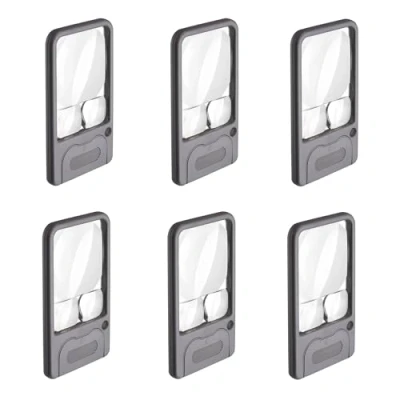 Immagine di Carson ottico 2,5 x/5 x/6 x LED illuminato lente di ingrandimento tascabile