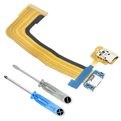 Immagine di MMOBIEL Dock Connector Charging Port Micro USB And SD Card Holder compatibile con Samsung Galaxy Tab S 10.5 inch Flexcable incl 2 x Screwdriver Plectrum