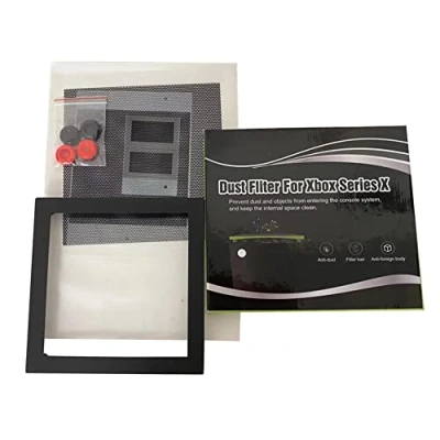 Immagine di KOBONA Supporto di cofortura antipolvere for Xbox Series X supporti filtro multifunzione console da gioco accessori in PVC
