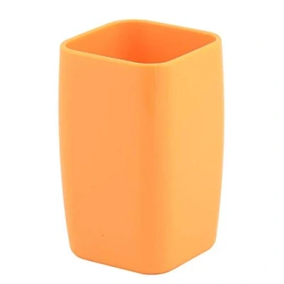 Immagine di N/A Dormitory Portaspazzolino da Denti, in plastica, per Bagno, Bottiglia d’Acqua, dentifricio, Colore: Arancione