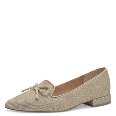 Immagine di MARCO TOZZI Slipper Donna Glitterate Vegane, Oro (Gold), 40 EU