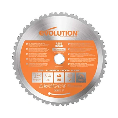 Immagine di Evolution Power Tools RAGE255Blade Lama da taglio multiuso per RAGE3, 25,4 cm