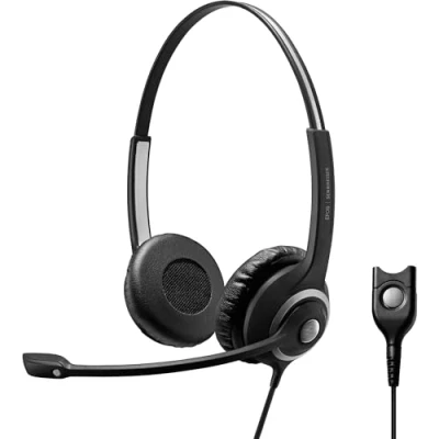 Immagine di EPOS I SENNHEISER IMPACT SC 268 200 Series auricolare sull&#039;orecchio cablato Easy Disconnect nero, argento