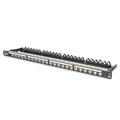 Immagine di Digitus DN 91422 24 Porte Patchpanel di rete 483 mm (19) 0.5 U Nero