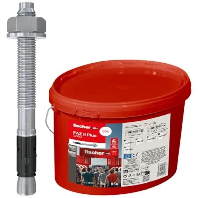 Immagine di Fischer FAZ II Plus 12/10 Eimer (85) Ancoraggio a cuneo 109 mm 12 568859 85 pz.