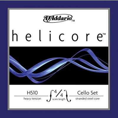 Immagine di Set di Corde d&#039;Addario Helicore per Violoncello, Scala 4/4, Tensione Forte