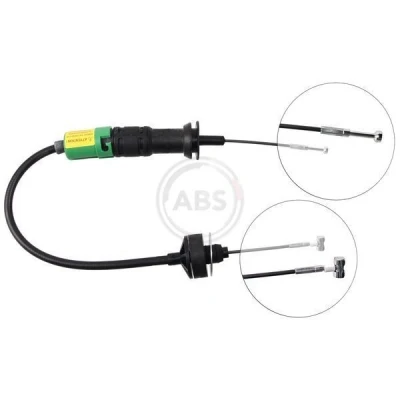 Immagine di A.B.S. K24680 Cavo Frizione con regolazione automatica VOLKSWAGEN: GOLF 3, 4 Cabrio, 3 Variant