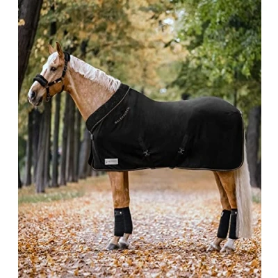 Immagine di Waldhausen Coperta in pile Modern Rosé 205 Nero