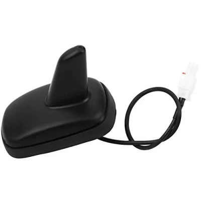 Immagine di antenna da tetto per auto, auto con pinna di squalo Golf 5 6 6R Audi A3 A4 A6 Seat Fakra (nero)