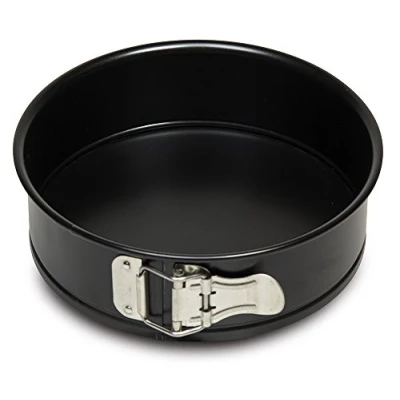 Immagine di Guardini Gardenia Tortiera apribile 1 fondo, Acciaio con rivestimento antiaderente, Colore nero, Diametro 12 cm