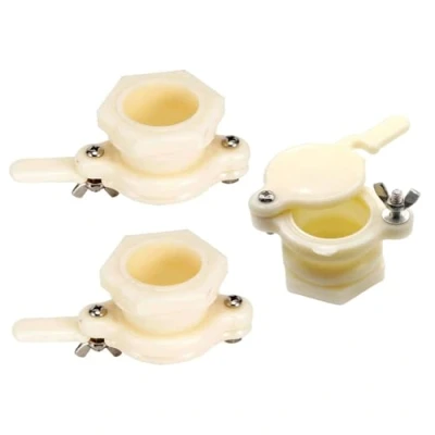 Immagine di 3PCS Mieli Valvola a Saracinesca Estrattore Rubinetto Strumento Apicoltura per Allevamento di api Apicoltore Forniture