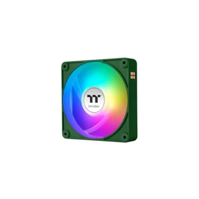 Immagine di Thermaltake CT120 EX Reverse ARGB Sync PC Cooling Fan Racing Green 3 Pack Ventola per case Verde (L x A P) 120 25 mm