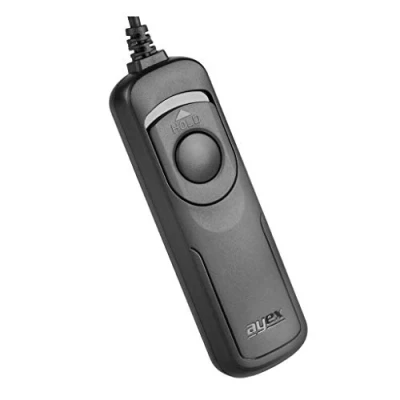 Immagine di ayex AX 10 (DC2) Telecomando con cavo Compatibile Nikon Z7, Z6, D7500, D7200, D7100, D610, D600, D90, D5600, P7700 etc.